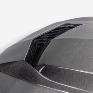 Chevrolet Silverado Hood - Anderson Composites - Type-AZ - Carbon Fiber - `20-`24